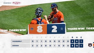 Baseball: Auburn 8, Vanderbilt 2