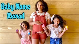 Our Baby Boys  Name Reveal (Easter Edition) | The Rob Squad |