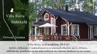 Raita-huvila Saimaalla, Karelia Cottages