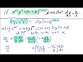 If x^m.y^m = (x+y)^(m+n), then prove that dy/dx = y/x.