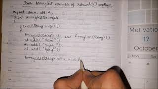 Java ArrayList example of retainAll method