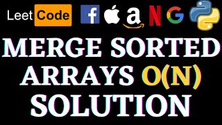 Merge Sorted Array | Leetcode Python Solution | Python
