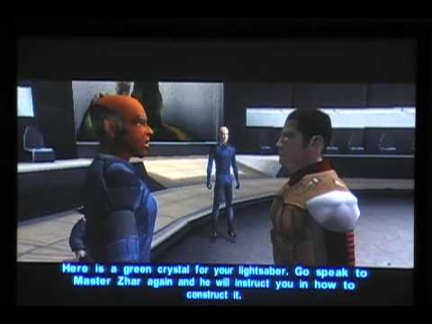 KOTOR Walkthrough - 18 - Constructing Your Lightsaber KOTOR Walkthrough - 18 - Constructing Your Lightsaber