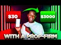 How I'm Going To Turn $30 To $3000+ Using Prop-Firms [Equity Edge] MUST WATCH!!!