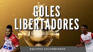 Resultados y goles de equipos colombianos en libertadores