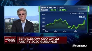 ServiceNow CEO on earnings, 2020 guidance, coronavirus business impact