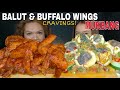 BALUT & BUFFALO WINGS MUKBANG | DUCK EMBRYO MUKBANG | COLLAB W/ @MadsHelen| MUKBANG PHILIPPINES