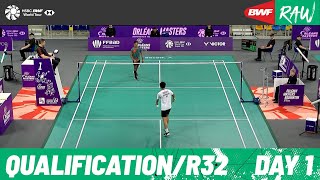 Orléans Masters Badminton 2023 | Day 1 | Court 1 | Qualification/Round of 32