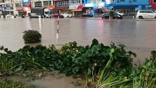 大年初四降雷雨    居銮多区淹水