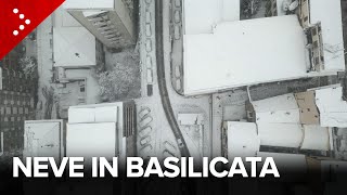 Maltempo al Sud, forti nevicate ed accumuli significativi a Potenza