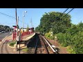 rare 4k lirr m3 front window jamaica to west hempstead