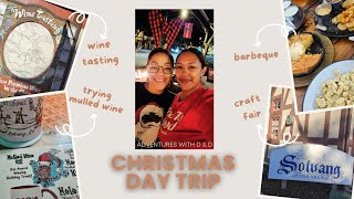 Day trip to Solvang, California during Christmas