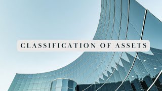 classifications of asset