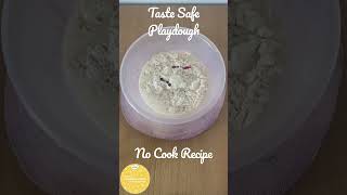 Taste Safe Play-dough | No-Cook Playdough Recipe