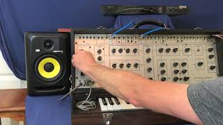 EML 101 Analog Synthesizer Tuning