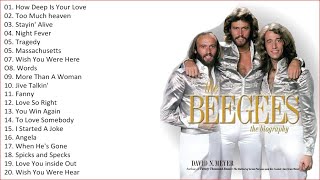 Bee Gees Greatest Hits || Best Songs Of Bee Gees || Soft Rock Love Songs 70s, 80s, 90s