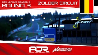 Assetto Corsa: Competizione | AOR Elite League | PC | S2 | R3: Zolder