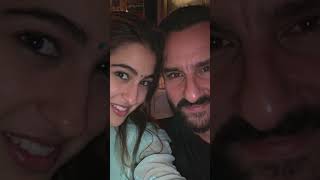Sara ali khan with her father Saif ali Khan 👩‍🎤| Superstar Bap beti jodi | #saraalikhan #saifalikhan