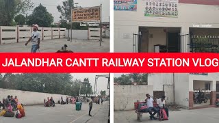 JALANDHAR CANTT VLOG | PASCHIM EXPRESS ARRIVAL AND DEPARTURE FROM JALANDHAR CANTT | 12925 | SASA