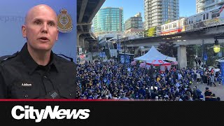 Vancouver police thank Canuck fans for playoff behaviour