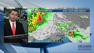 FIRST ALERT: Hot and humid weekend, stormy conditions Monday (6/7/2025)