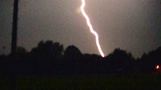 Extremes Unwetter über Harpstedt - 19.06.2013 - Inklusive Naheinschlag