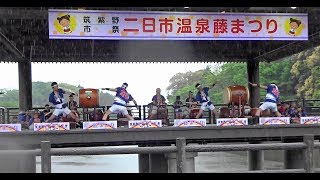 つくし太鼓愛好会ステージ、♨二日市温泉藤まつり・筑紫野市祭２０１９