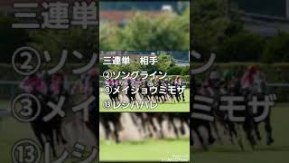 GⅠ【ヴィクトリアマイル】三連単\u0026三連複予想