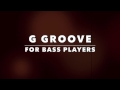 groove bass backing track g dorian