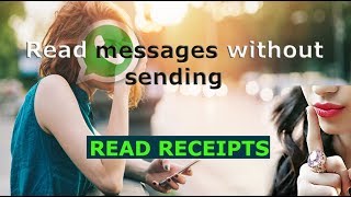 Read messages without sending Read Receipt | Whatsapp Tips & Tricks