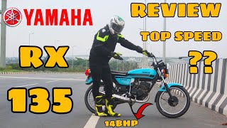 YAMAHA RX 135 ( REVIEW ) AND TOP SPEED ?? 🔥 ( FIRST RIDE REVIEW ) 🔥