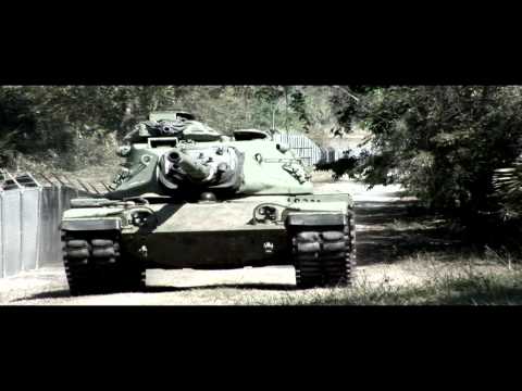 The US M60A3 Tank Firing On The Range, Tour Of The Turret & Its ...