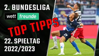2. Liga Prognose - 22. Spieltag 👉 Top Tipps & Vorschau