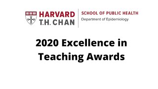 2020 Excellence in Teaching Awards