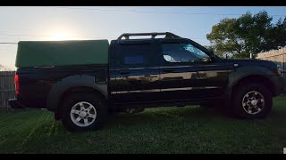 2001 Nissan Frontier Project DIY Canvas Topper