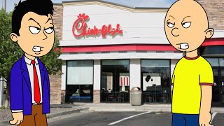 Caillou Gets A Job At Chick-Fil-A/Fired/Grounded