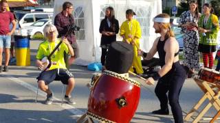 16th JapAniManga Night Taiko show