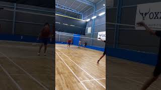 must see ..  kids playing amazing doubles... #new #badminton #games #trending #viral #match