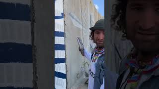 Artist Creates Mural For Peace While Volunteering in Israel