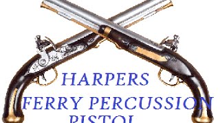 Pedersoli Harpers Ferry Percussion Pistol SHOOT & REVIEW