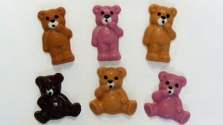 how to make teddy bear chocolates