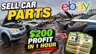 How to sell used car Parts on Ebay (The best side hustle to start in 2026)