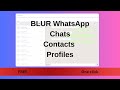#FREE How to Blur Chats, Profile Pictures, Messages on WhatsApp Web on your Laptop or PC | One Click