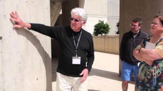 Salk Architecture: concrete