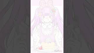 フリー線画塗ってみた！#アイビスペイント :#shortvideo #shorts #イラスト #フリー線画 #色塗り