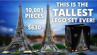 Announcing 10307 Eiffel Tower - the TALLEST LEGO Set Ever! 10,001 Pieces, $630!