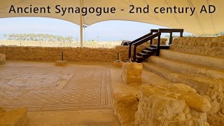 ANCIENT SYNAGOGUE near the DEAD SEA, Israel