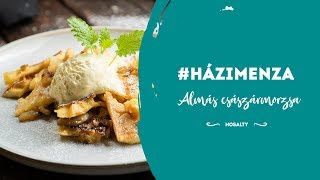 #Házimenza I Almás császármorzsa recept | Nosalty