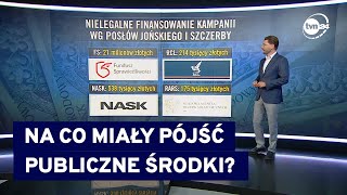 Ponad 23 miliony złotych na kampanię wyborczą PiS. Na co konkretnie? Wyliczenia Szczerby i Jońskiego