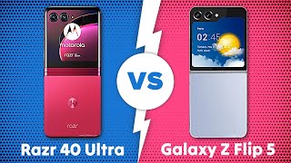 Motorola Razr 40 Ultra vs Samsung Galaxy Z Flip 5 | Which is Better?